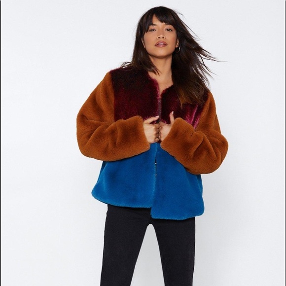 Nasty Gal Jackets & Blazers - Nasty Gal Super soft faux fur jacket